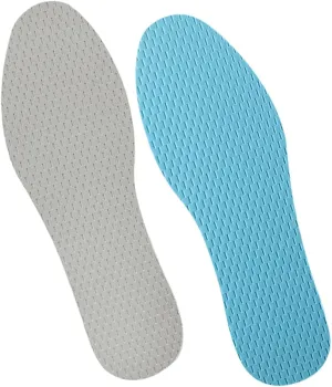 1 Pair Breathable Shoe Inserts for Men and Women Comfortable Sweat Absorbing Insoles Cuttable Shoe Pads for Daily Use Elastic Shock Absorbing Liners for Running and Walking
