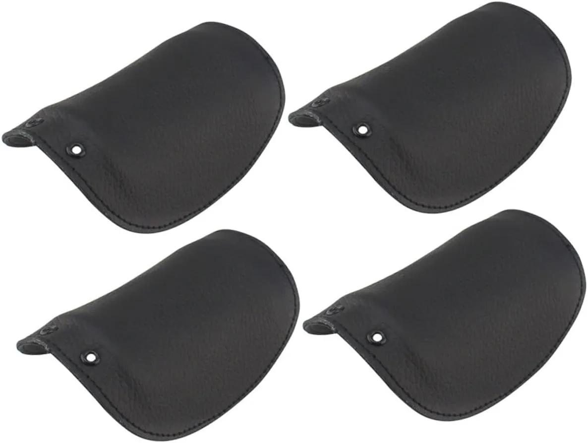 2 Pairs Safety Shoes Covers Protective Covers for Work Shoes Abrasion-resistant Cowhide Easy Install Cle