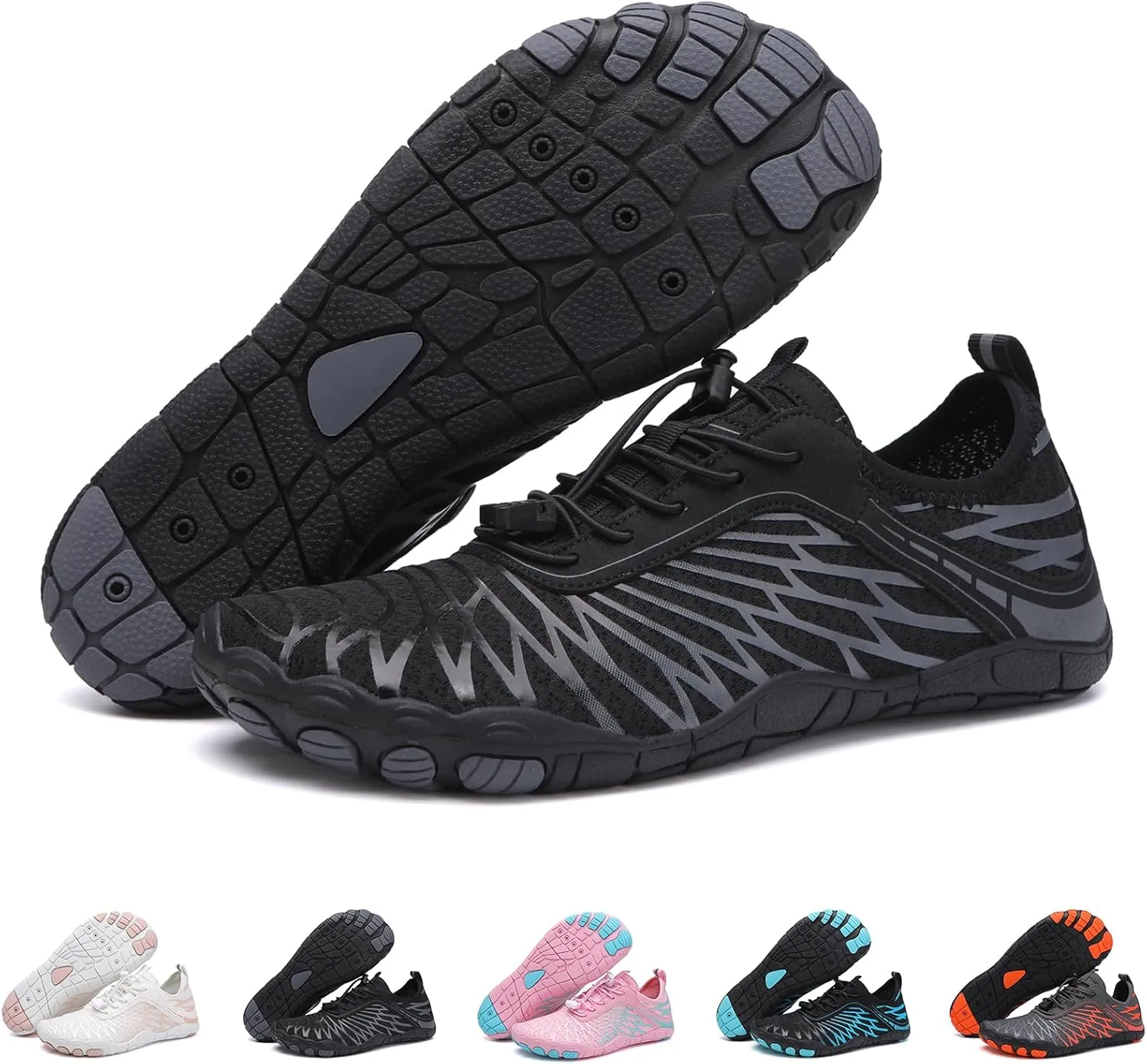 2025 New Barefoot Shoes for Women Mens,Hike Barefoot Shoes Womens Footwear,Comfortable & Non-Slip Barefoot Vitality Shoe Women's Athletic Footwear,Wide Toe Box Water Shoe for Women Men