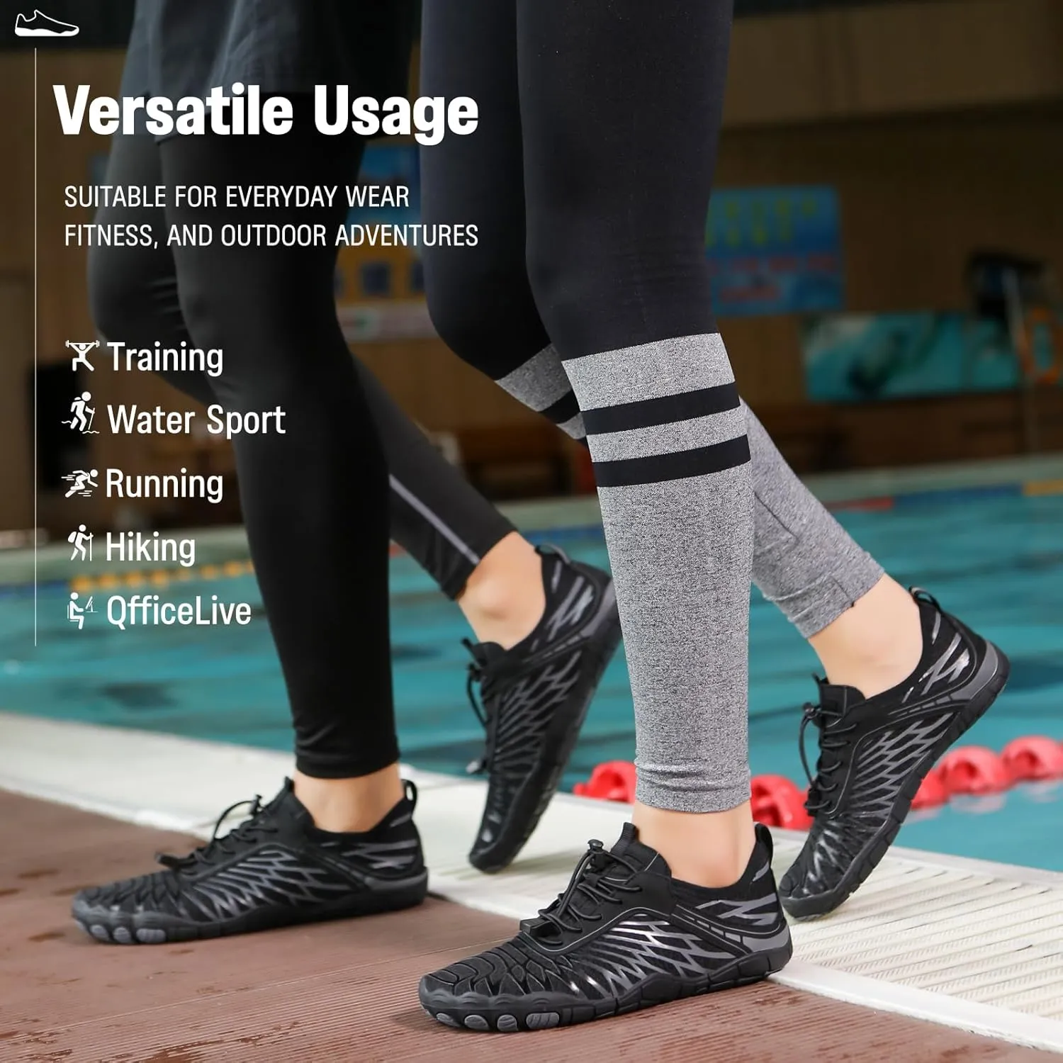 2025 New Barefoot Shoes for Women Mens,Hike Barefoot Shoes Womens Footwear,Comfortable & Non-Slip Barefoot Vitality Shoe Women's Athletic Footwear,Wide Toe Box Water Shoe for Women Men