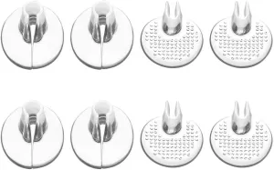 4Pairs Toe Pads for Soft Cushions for Against Blisters and Calluses Self Adhesive Toe Separators for Comfortable Wear