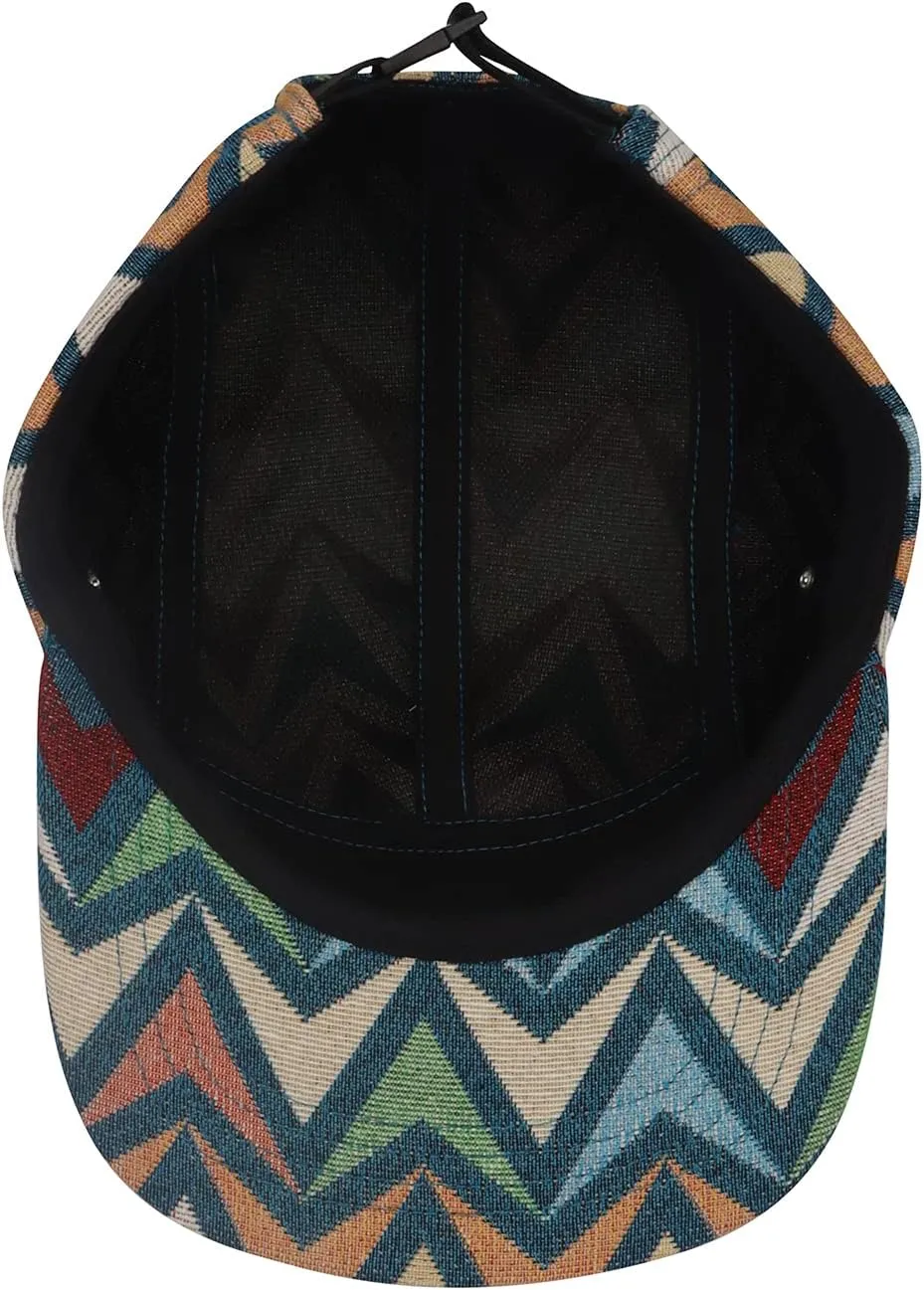 5 Panel Camper Hat | Multi-Color Unique Designs | Caps for Men & Women | Large or X-Large