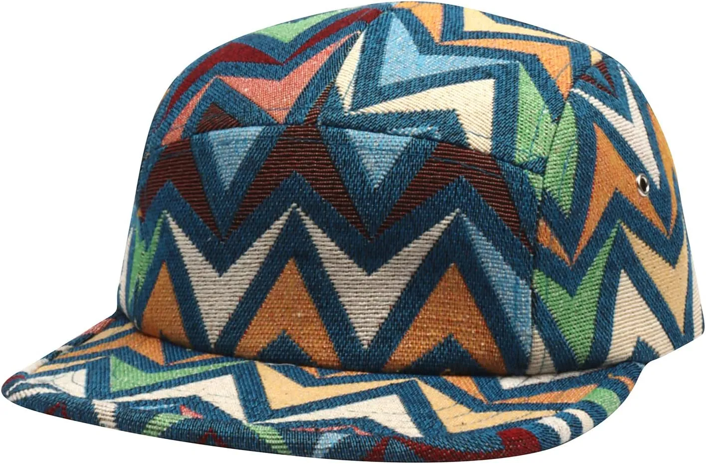 5 Panel Camper Hat | Multi-Color Unique Designs | Caps for Men & Women | Large or X-Large