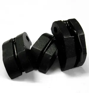 85745 Plastic Nylon Black 3 Shoe Clutch with Springs 1/8 Scale