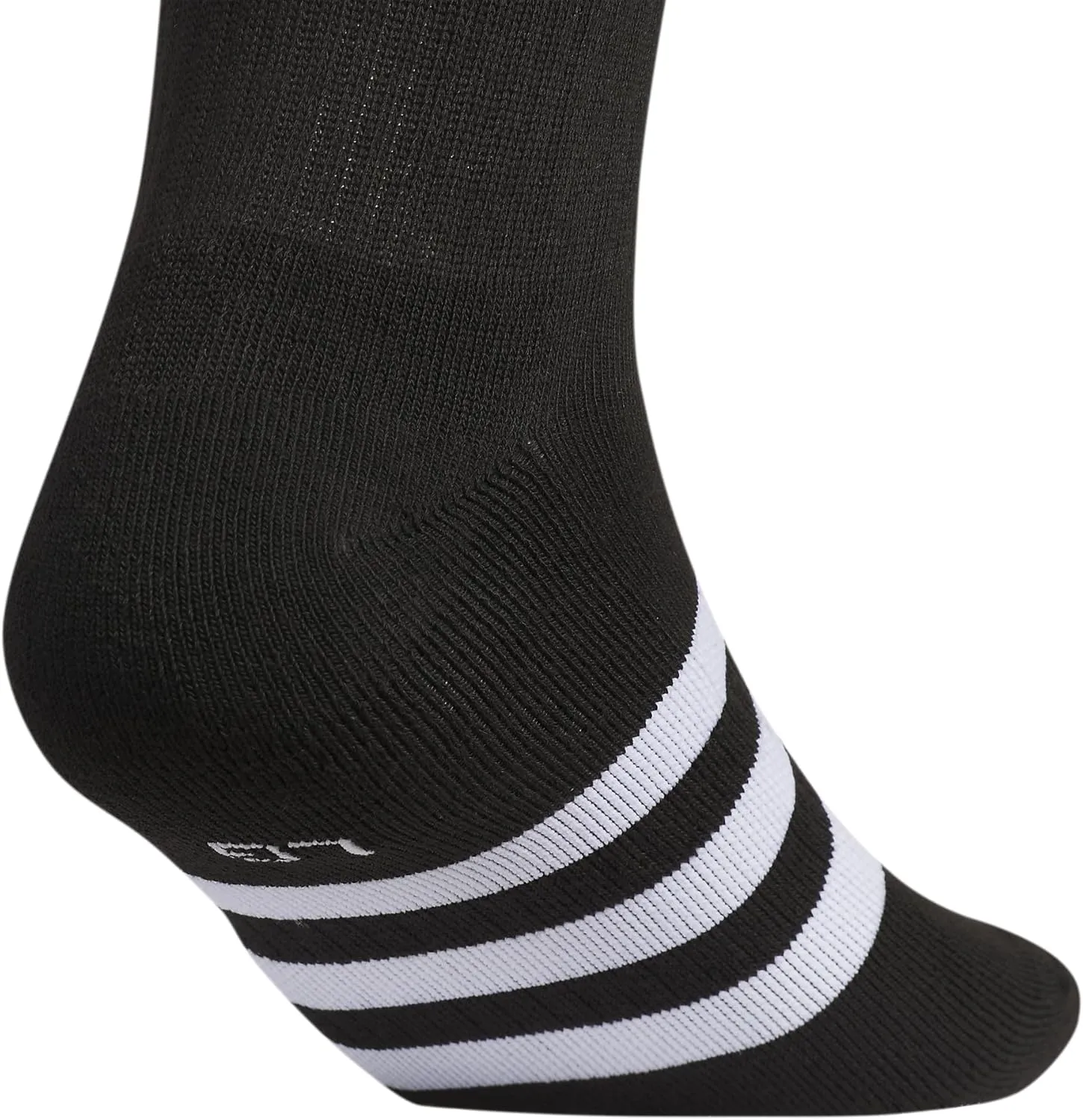 adidas Adaptive Crew Socks (3-Pairs) with Durable Reinforced Cuff for Easy Self-Dressing