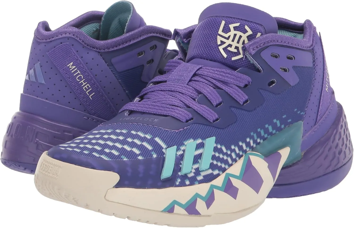 adidas Kids' Donovan Mitchell Issue 4 Basketball Shoe