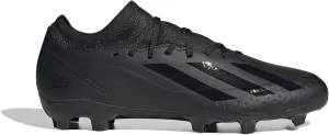 adidas Mens X Crazyfast.3 Firm Ground Soccer Cleats Cleated, Firm Ground - Black
