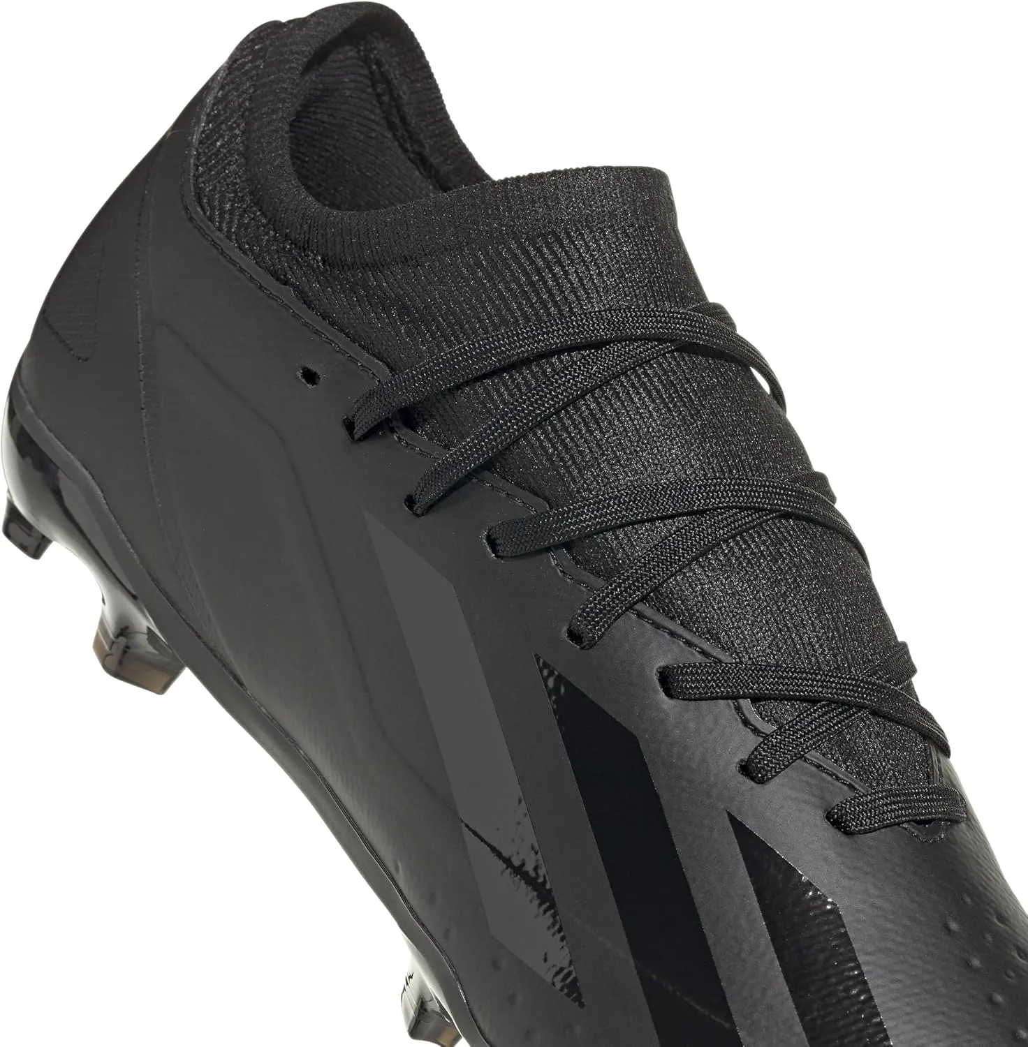 adidas Mens X Crazyfast.3 Firm Ground Soccer Cleats Cleated, Firm Ground - Black