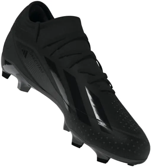 adidas Mens X Crazyfast.3 Firm Ground Soccer Cleats Cleated, Firm Ground - Black