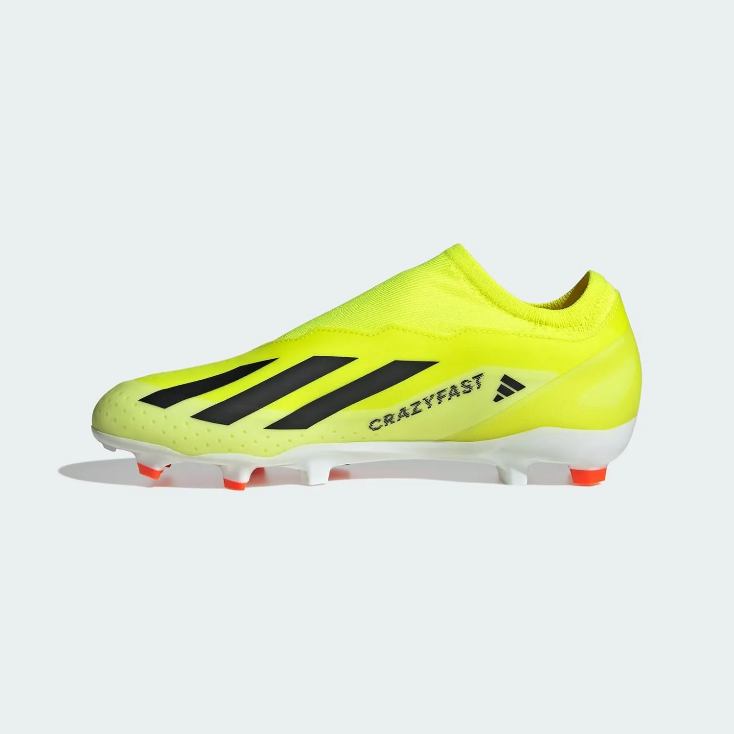 adidas Unisex-Adult X Crazyfast League Laceless Firm Ground Sneaker