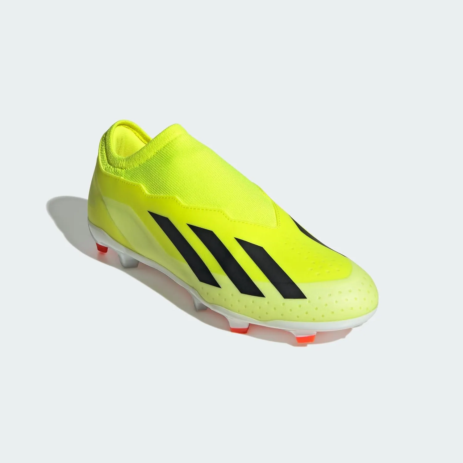 adidas Unisex-Adult X Crazyfast League Laceless Firm Ground Sneaker