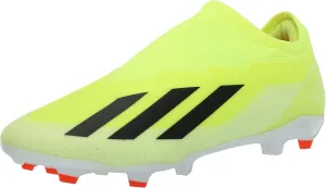 adidas Unisex-Adult X Crazyfast League Laceless Firm Ground Sneaker
