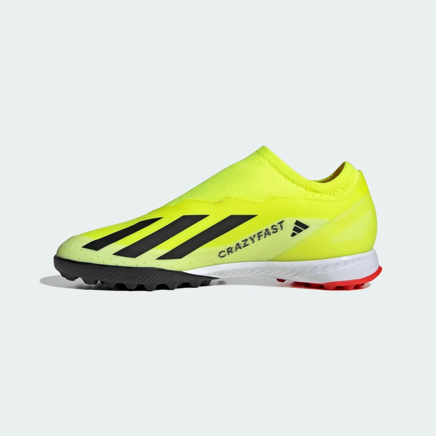 adidas Unisex-Adult X Crazyfast League Laceless Turf Sneaker