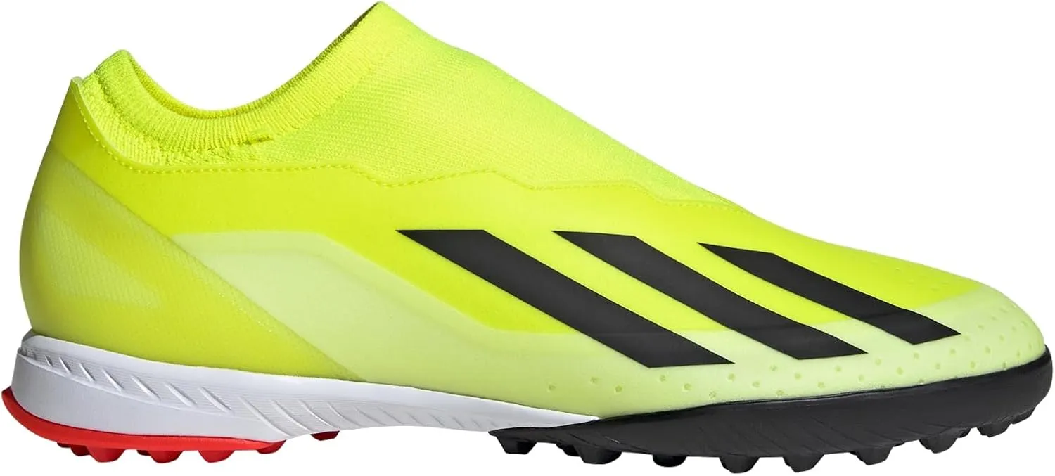 adidas Unisex-Adult X Crazyfast League Laceless Turf Sneaker