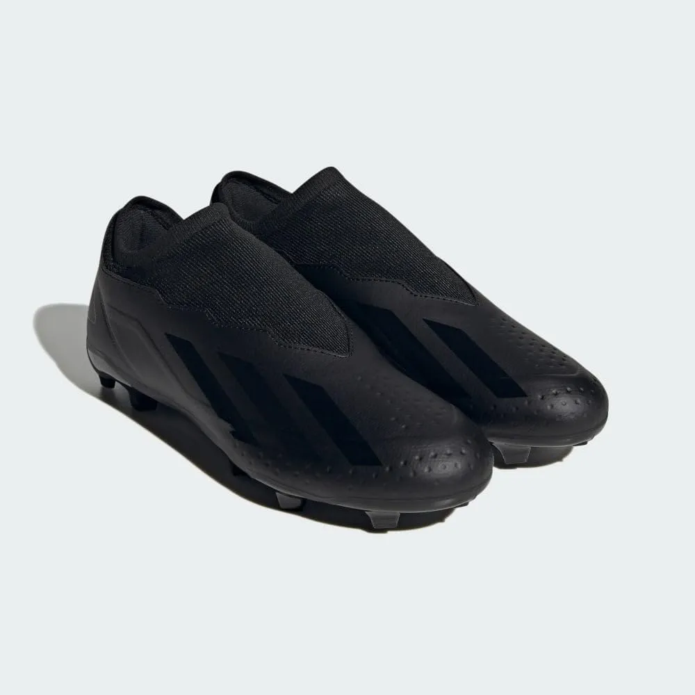 adidas Unisex Adult X Crazyfast.3 Firm Ground Laceless Sneaker