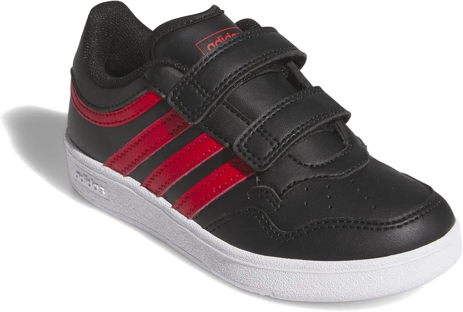 adidas Unisex-Child Hoops 4.0 Velcro Strap Sneaker
