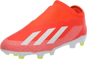 adidas Unisex-Child X Crazyfast League Laceless Firm Ground Sneaker