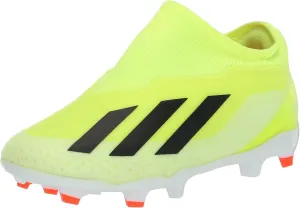 adidas Unisex-Child X Crazyfast League Laceless Firm Ground Sneaker