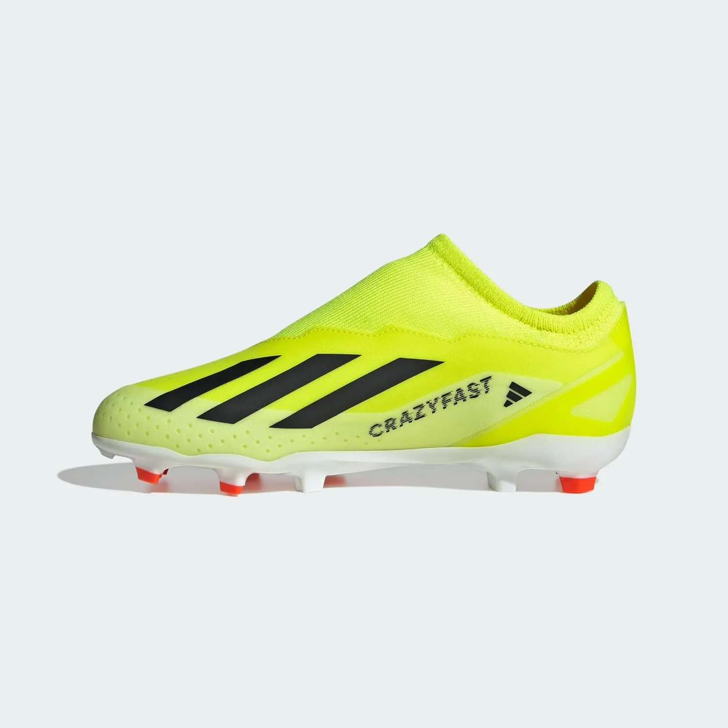 adidas Unisex-Child X Crazyfast League Laceless Firm Ground Sneaker