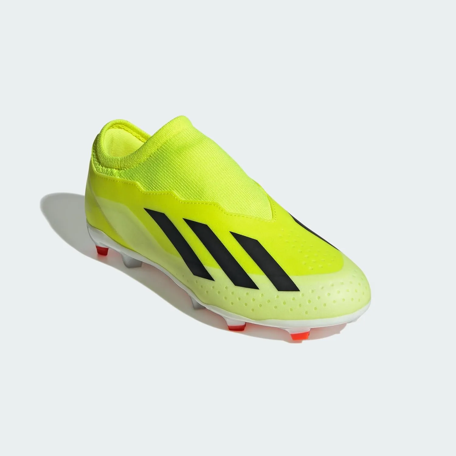 adidas Unisex-Child X Crazyfast League Laceless Firm Ground Sneaker