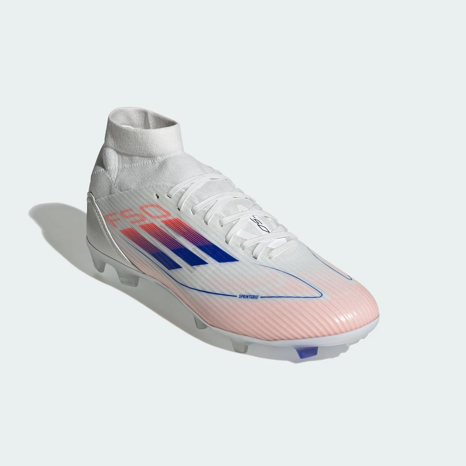 adidas Women's F50 League Mid Top Firm/Multi Ground Sneaker