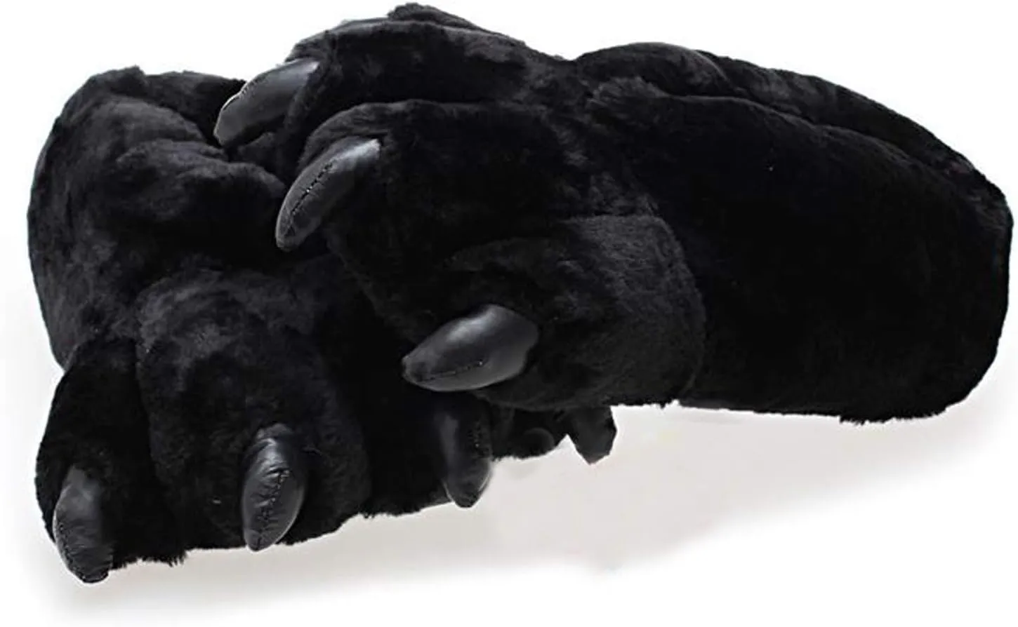 Adult Unisex Leopard Claw Slippers - Comfortable Warm Animal Slippers