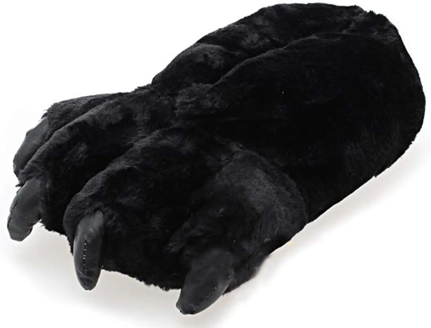Adult Unisex Leopard Claw Slippers - Comfortable Warm Animal Slippers
