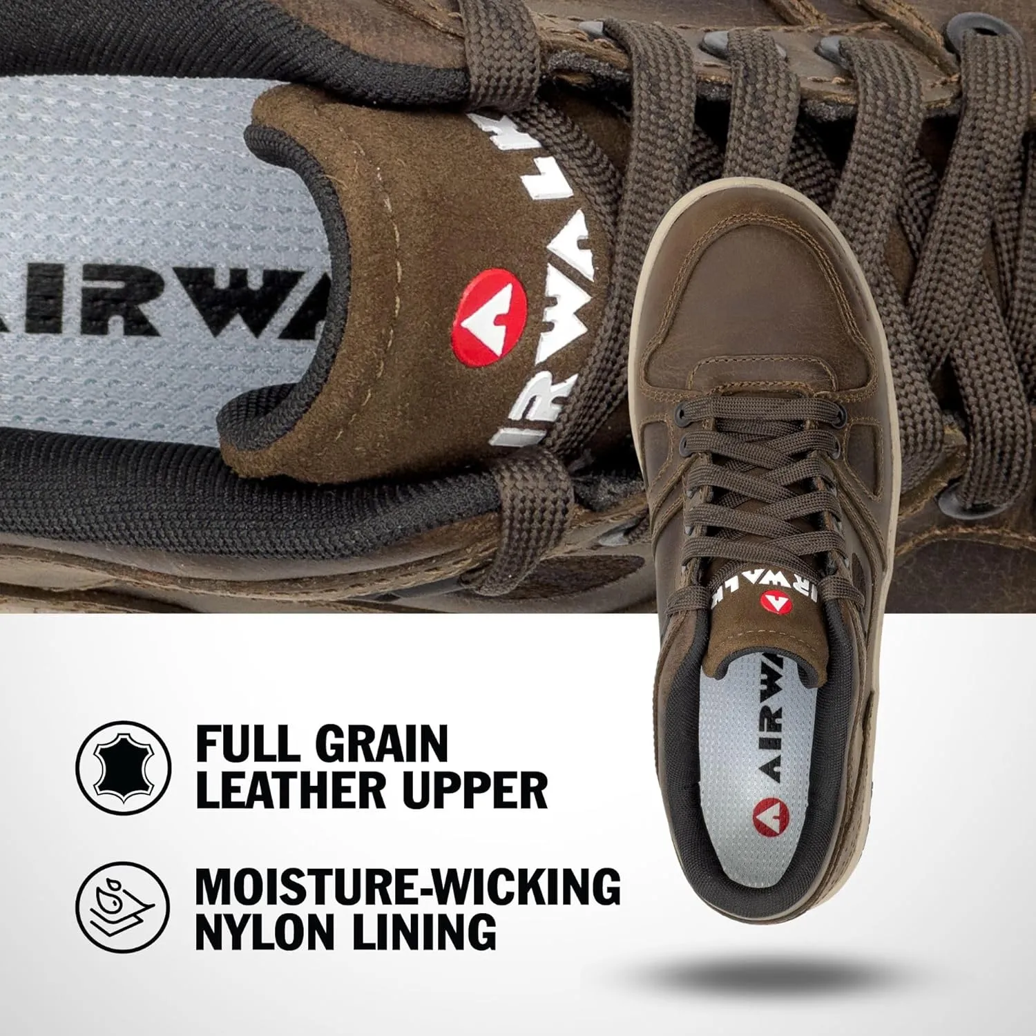Airwalk Men's Composite Toe Mongo Industrial Shoe