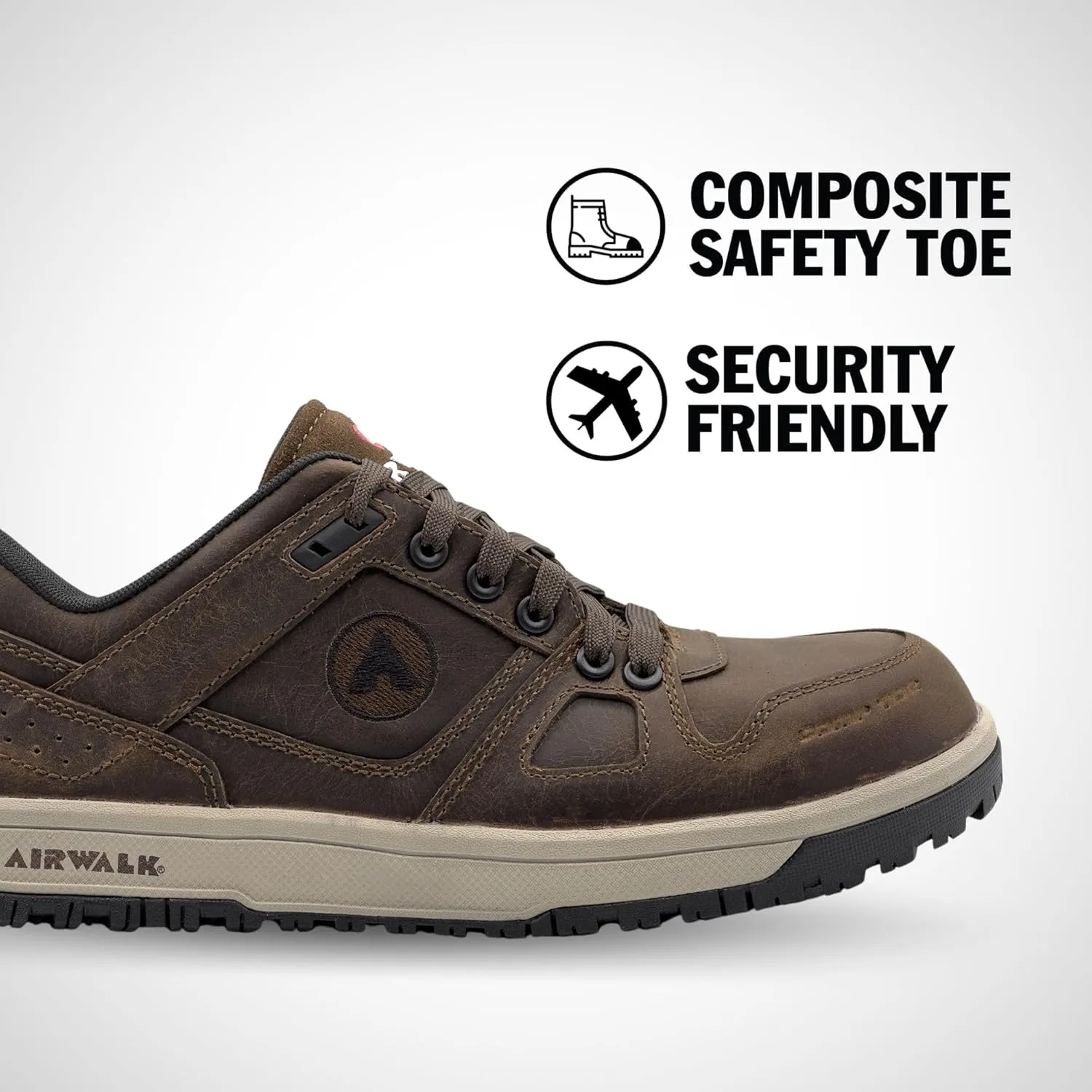 Airwalk Men's Composite Toe Mongo Industrial Shoe