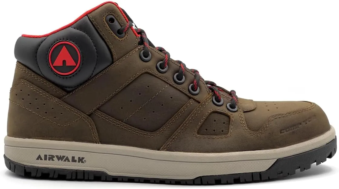 Airwalk Men's Composite Toe Mongo Mid Industrial Shoe