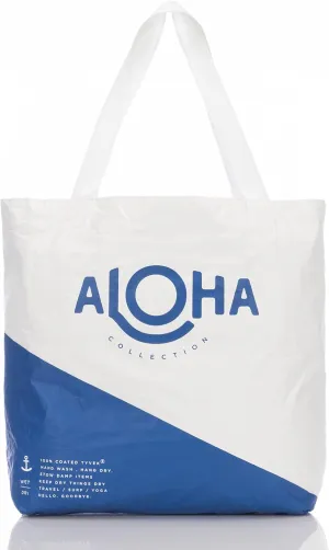 ALOHA Collection Reversible Tote - Splash-Proof Beach & Travel Tote, Easy to Clean (17" x 13")