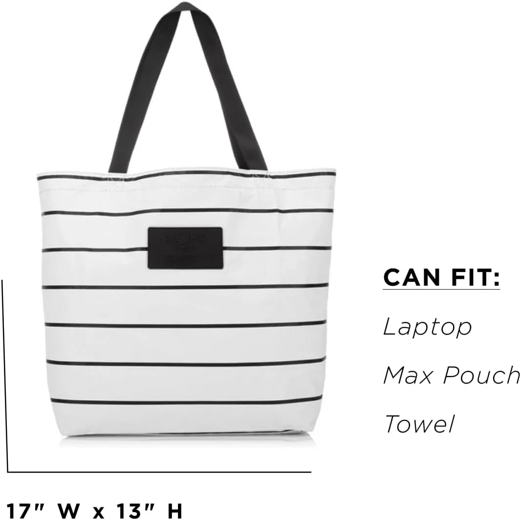 ALOHA Collection Reversible Tote - Splash-Proof Beach & Travel Tote, Easy to Clean (17" x 13")