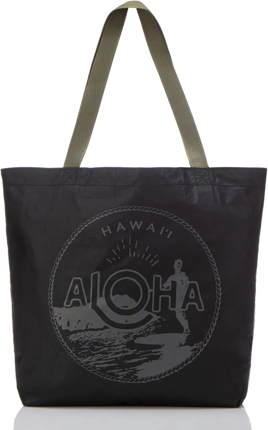ALOHA Collection Reversible Tote - Splash-Proof Beach & Travel Tote, Easy to Clean (17" x 13")