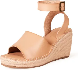 Amazon Essentials Women's Comfortable Wedge Espadrille Sandal