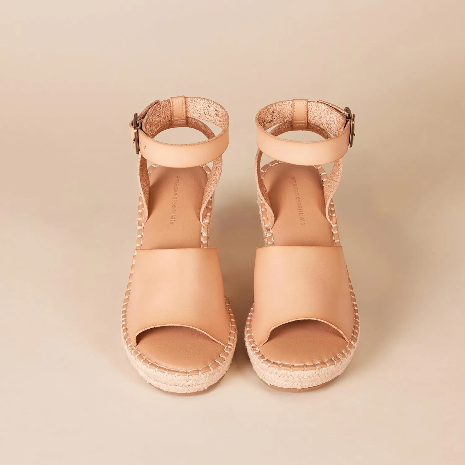 Amazon Essentials Women's Comfortable Wedge Espadrille Sandal