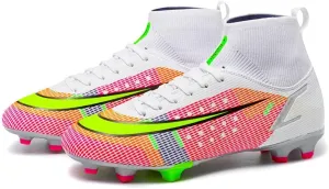 AMZ BSHIDA World Cup Professional Men's Soccer Cleats Adult Firm Ground Football Training Boots TF/AG Soccer Shoe Sneaker