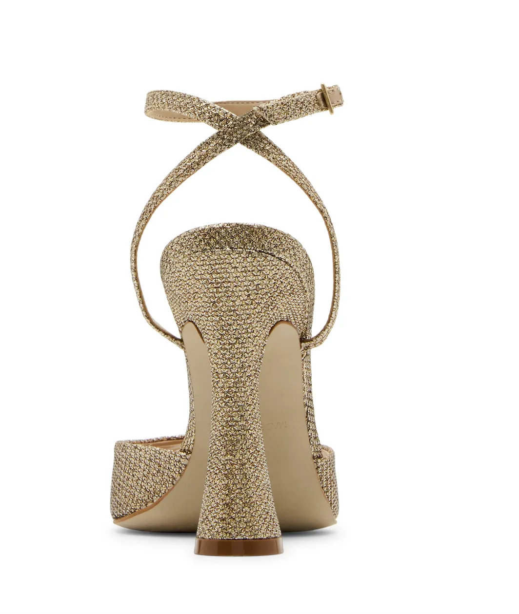 Ankle Strap Pointed Toe Block Heel