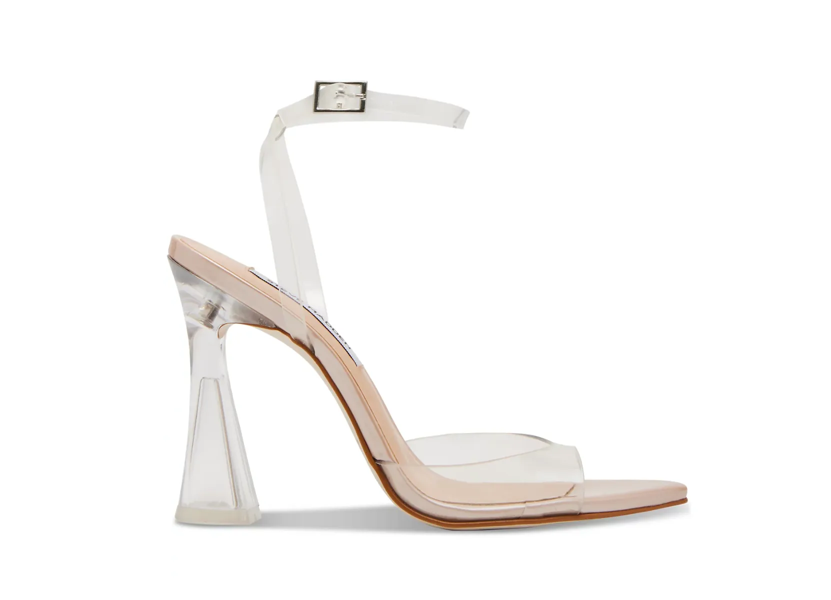 Ankle Strap Pointed Toe Block Heel
