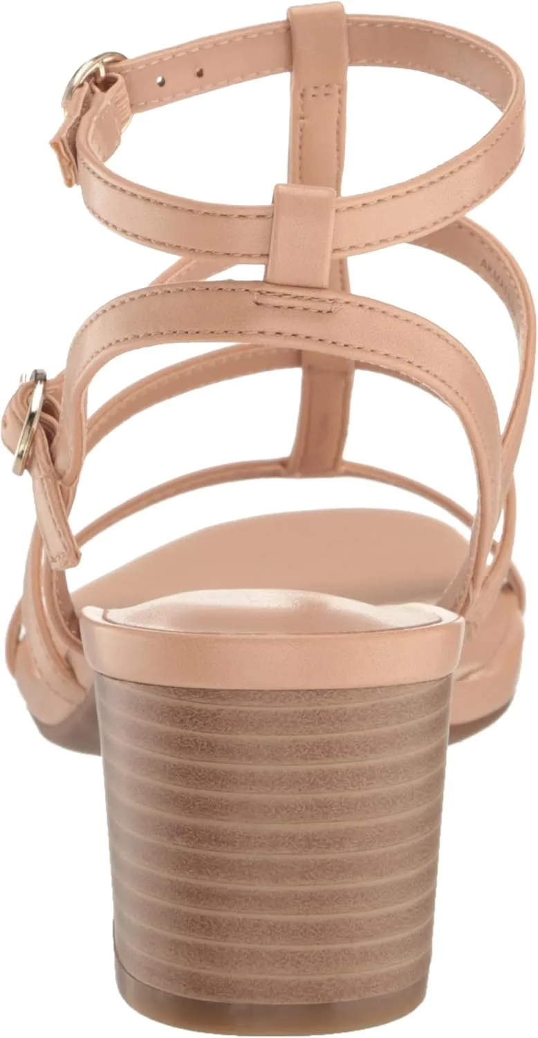 Anne Klein Womens Matilda Strappy Ankle Strap Heels