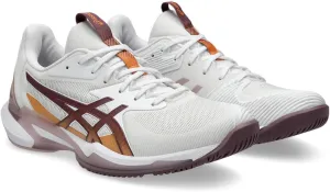 ASICS Women's Solution Speed Ff 3 Trainers, White Dusty Mauve, 6.5 Women