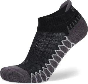 Balega Unisex Adult Silver Compression Fit Performance No Show Athletic Running Socks (1 Pair)
