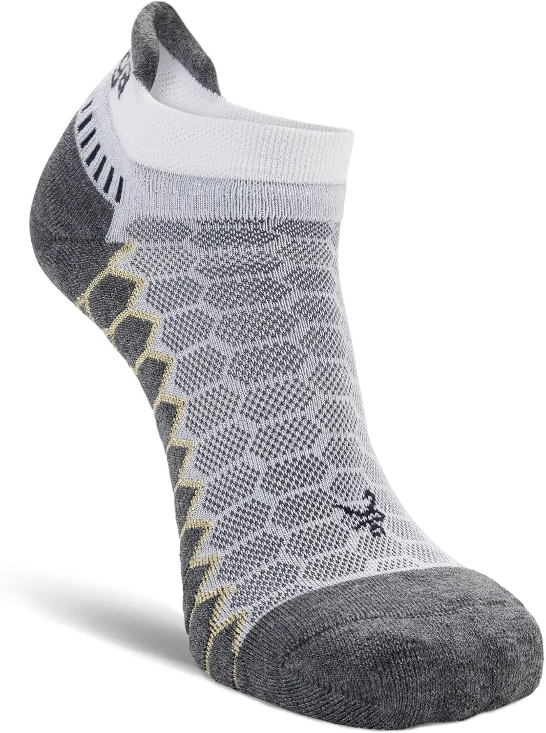 Balega Women's Silver Compression Fit Performance No Show Athletic Running Socks (1 Pair)