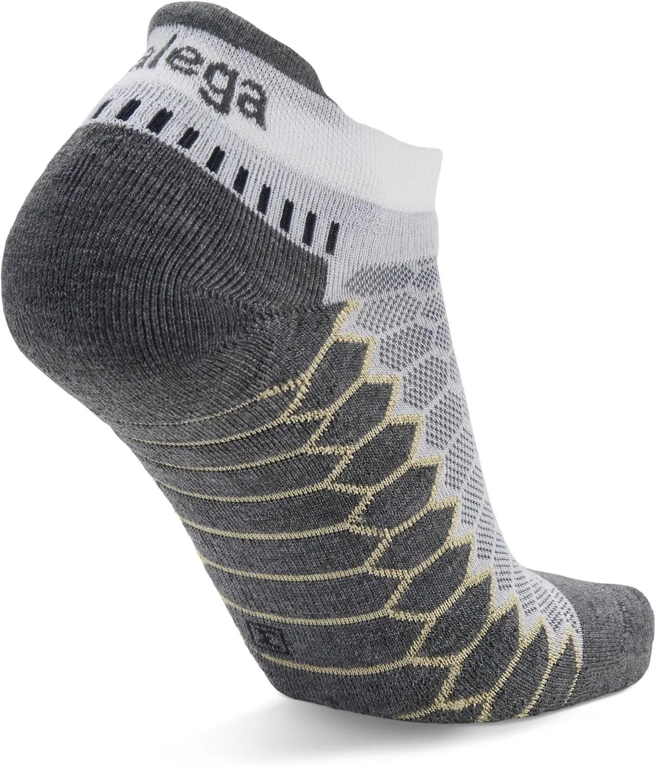 Balega Women's Silver Compression Fit Performance No Show Athletic Running Socks (1 Pair)