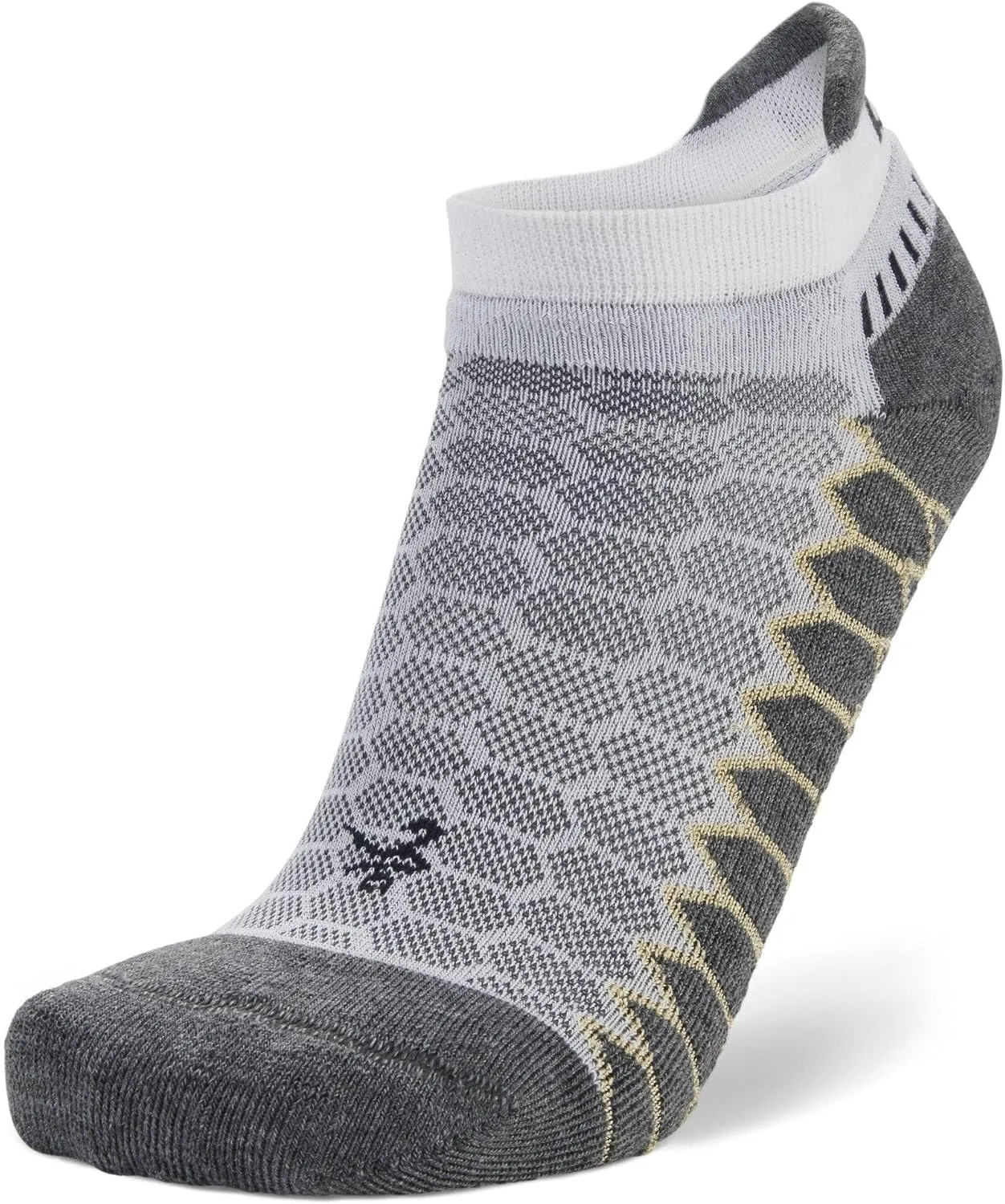 Balega Women's Silver Compression Fit Performance No Show Athletic Running Socks (1 Pair)