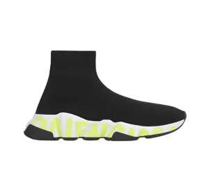 Balenciaga Graffiti Speed 'Black Fluo Green'