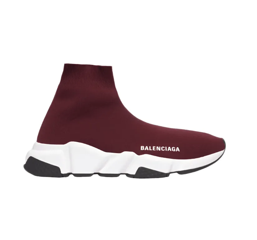 Balenciaga Speed Trainer 'Burgundy'