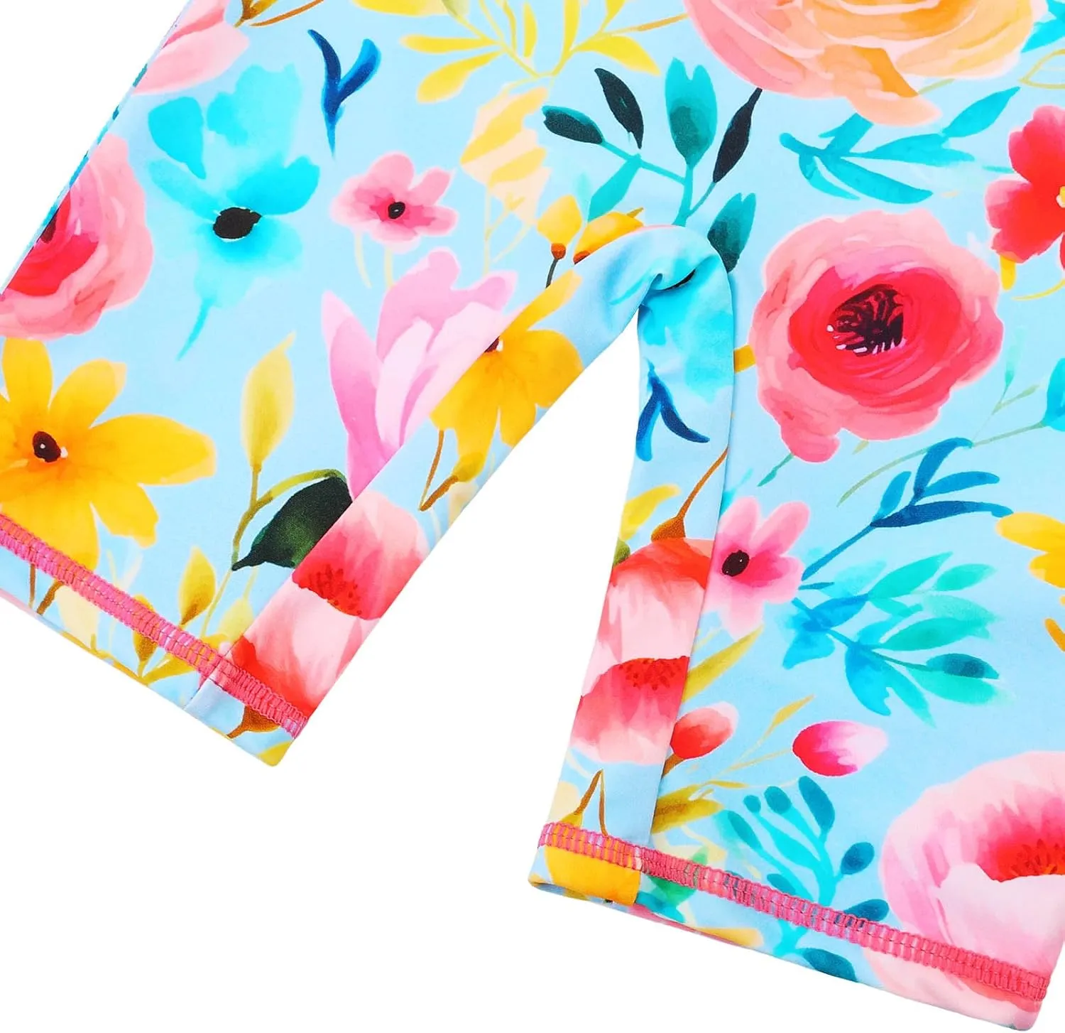 BAOHULU Girls One Piece Long Sleeve Swimsuit UPF 50  UV Bathing Suit Zipper Closure Beach Rashguard Swimwear