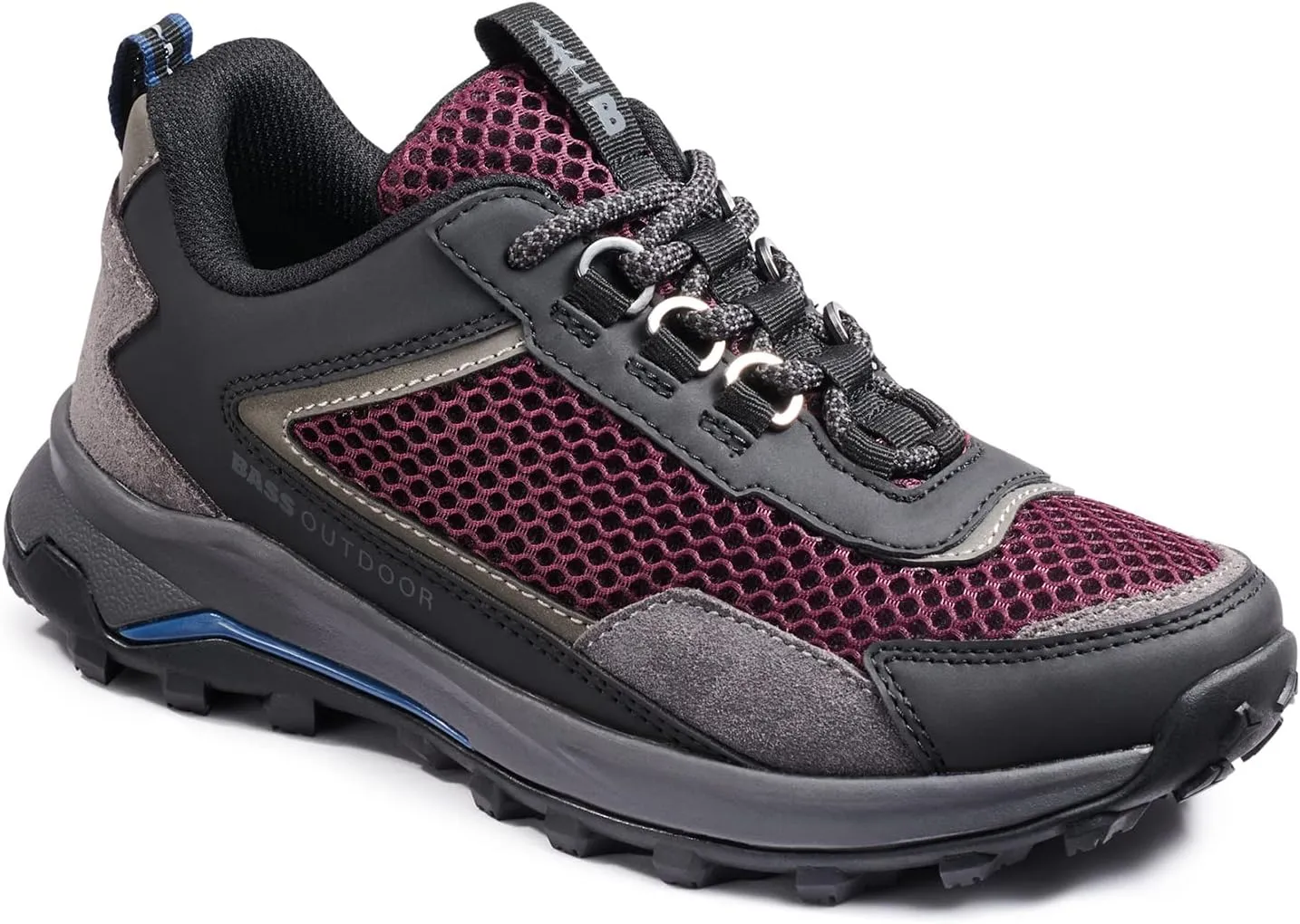 BASS OUTDOOR Women's Trek Mesh Hiker Hiking Shoe