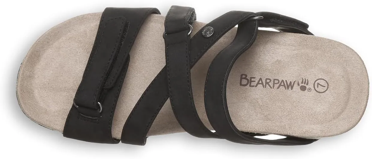 BEARPAW Women's Acacia Sandal | Women's Sandal | Women's Shoe | Comfortable & Lightweight | Multiple Colors & Sizes