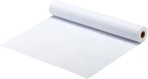BEBEMOKO 25m White Drawing Paper Roll Blank Sketch and Craft Paper for Boy Girl Art Activities Compatible Watercolor Pastels and Inks Safe and Recyclable
